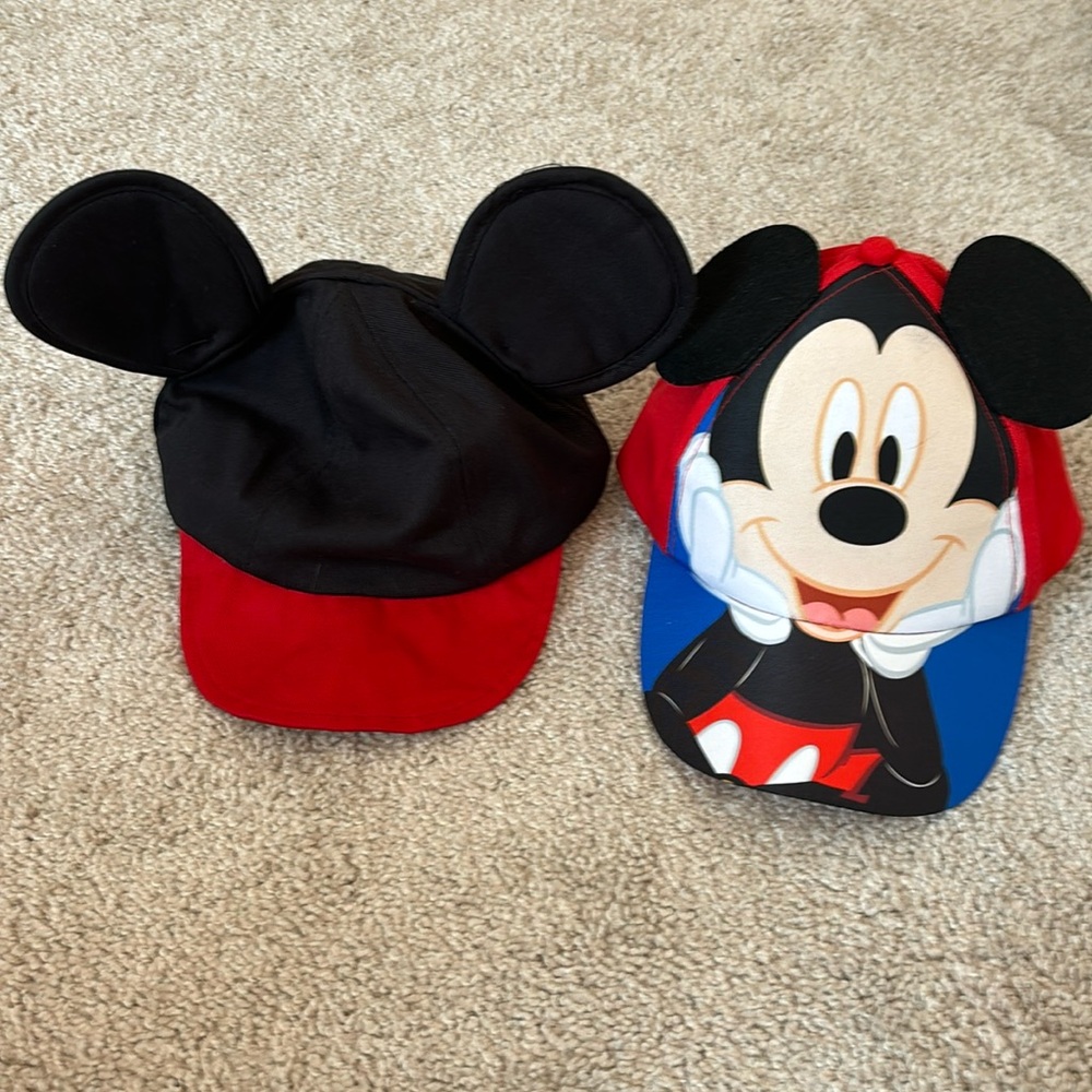 2 Mickey Hats